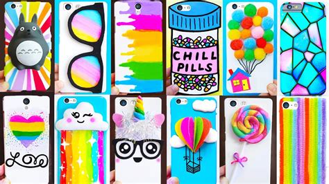 15 Diy Phone Cases Inspired By Rainbow 🌈 Easy And Cute Phone Projects