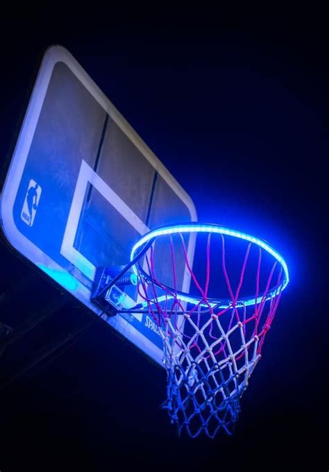 Aesthetic Basketball Basketball Hoop Light Aesthetic Led Basquet Dark