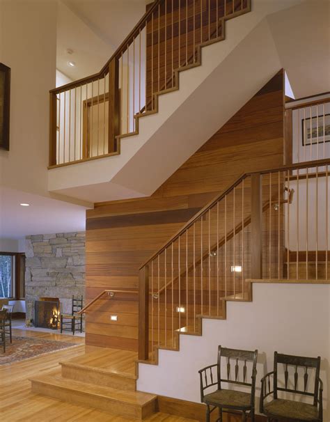 Stairhall Transitional Staircase Boston By Hp Rovinelli
