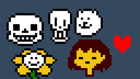 Pixilart Undertale Pixel Art By Bitz10