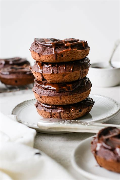 Chocolate Donuts With Chocolate Hazelnut Ganache Flora Vino