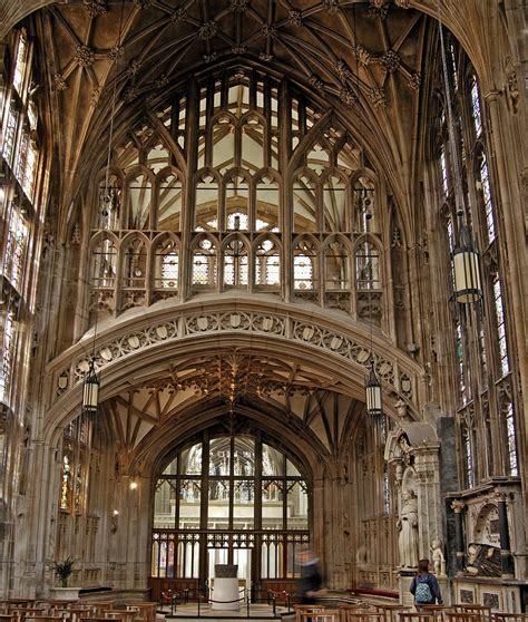 Perpendicular Gothic Tracery Fan Vaulting In Choir And Cr Flickr