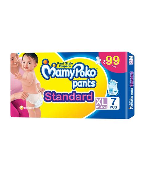 Maybe you would like to learn more about one of these? Mamy Poko Pants Extra Large Standard Diaper - 7 Pcs (12 ...