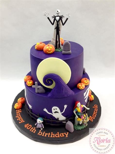 But here are some of the craziest child friendly options just in case youve got a kids birthday coming and a few. Nightmare Before Christmas 40th birthday cake | Birthday ...