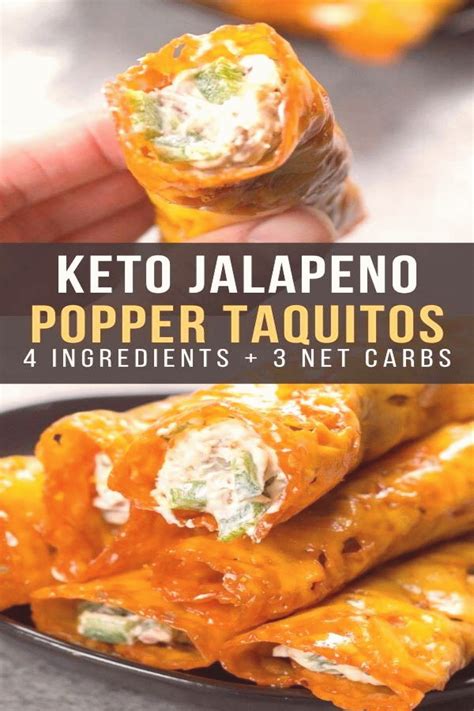 They're paleo, whole30, and aip. Keto Jalapeno Popper Taquitos These Keto Jalapeño Popper ...