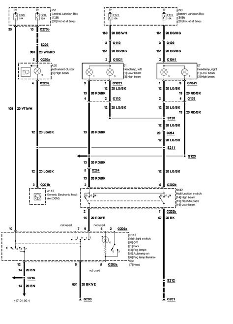 2000 Ford Taurus Wiring Diagram Wiring Site Resource