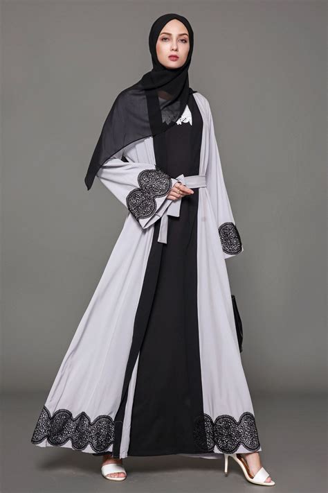 Tuhao Plus Size Xl Xl Kimono Elegant Adult Muslim Abaya Turkish