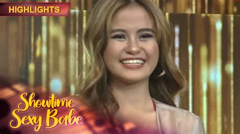 Aira Chrizelle Cadillero Wins Showtime Sexy Babe Of The Day Its
