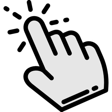 Mouse Pointer Hand Icon Png