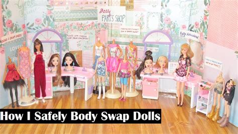 How I Safely Body Swap Dolls Youtube