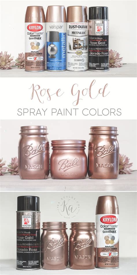 Rose Gold Spray Paint Artofit