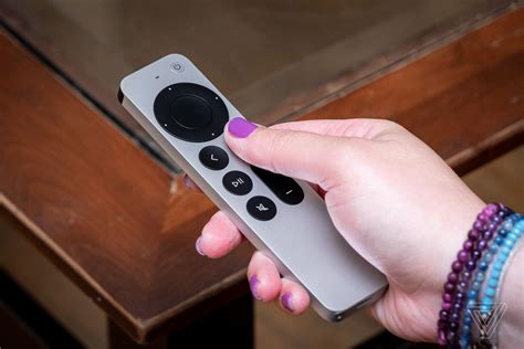 Apple Tv Siri Remote Review Pushing All The Right Buttons The Verge