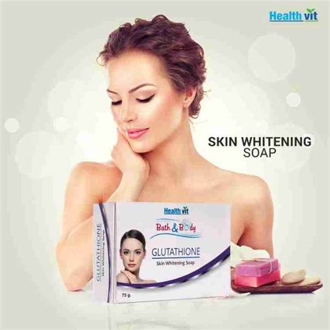 Healthvit Glutathione Skin Whitening Soap Price In India Buy