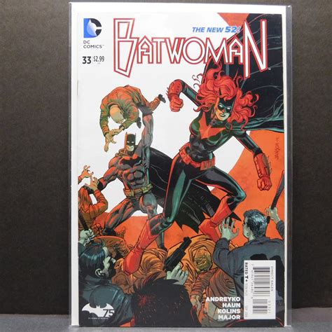 Batwoman 33 New 52 Dc Comics 2011 Batman 75th Anniversary Cover