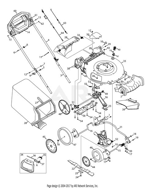 Troy Bilt Tb360 12abd3by711 2014 12abd3by711 2014 Parts Diagram For
