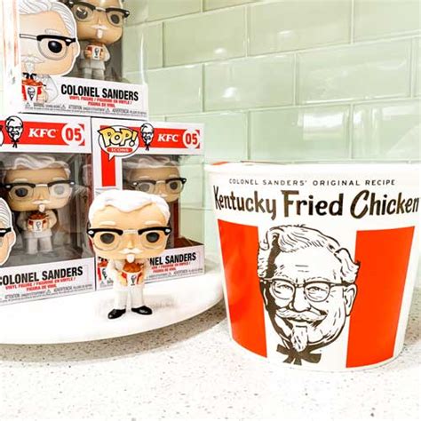 Colonel Sanders Kfc Funko Pop Icons Vinyl Figure Happy Clam Ts