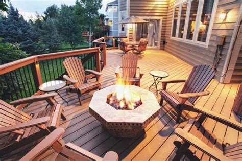 Building precut kit with 4 ft. 20 Beautiful Wooden Deck Ideas For Your Home