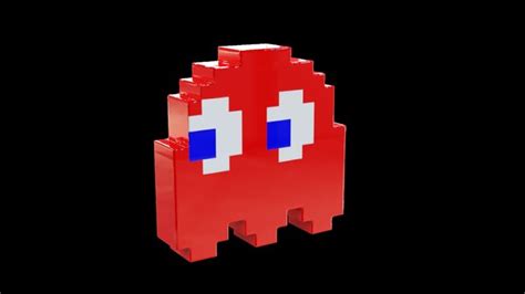 Pixelized Ghosts Pacman 3d Model Turbosquid 1640505