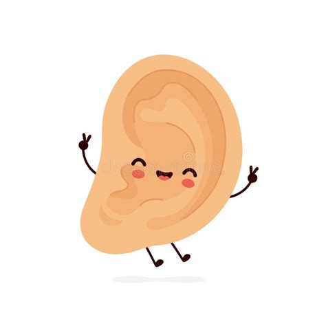 Ear Anatomy Cartoon