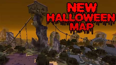 Minecraft Ps4xbox One New Halloween Themed Map Youtube
