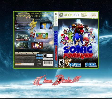 Sonic Forever Xbox 360 Box Art Cover By Chaosdrako