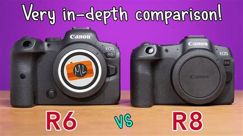 Canon R6 Vs R8 In Depth Comparison Plus R8 Vs Rp R8 Vs R6 Ii Youtube