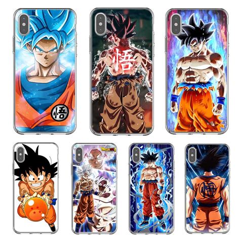 Iphone 8 plus dragon ball z case. Phone Cases Dragon Ball DragonBall z PC Phone Case For iPhone X XR XS MAX goku Cover for iPhone ...