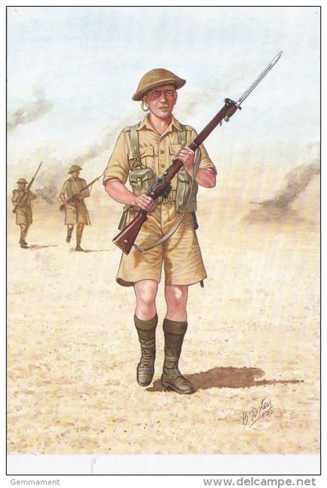 Guardsman Scots Guards North Africa 1942 British Uniforms British