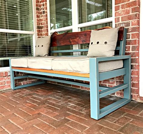 Free Diy Outdoor Sofa Plan Using X S With Build Steps And Video
