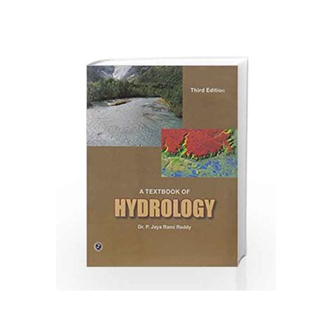 A Textbook Of Hydrology By P Jaya Rami Reddy Buy Online A Textbook Of