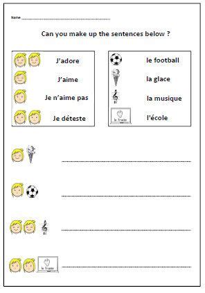 printable french worksheets ks primary french printable worksheet