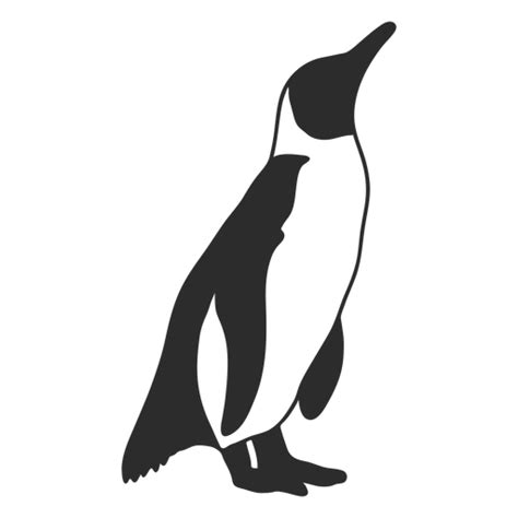 Penguin Silhouette Transparent