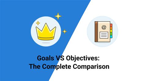 Useful Guide To Learn Goals Vs Objectives Difference Updf