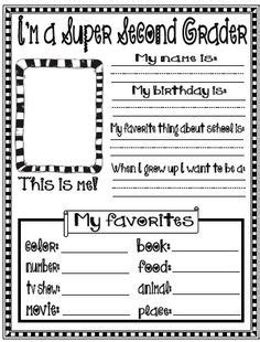 Are you ready for the first day of school? 14 Best Images of Second Grade Writing Prompts Worksheets ...