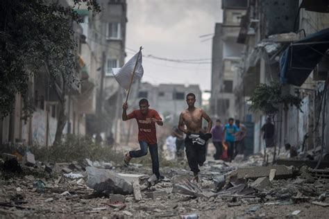 Gazastreifen Israel Hamas K Mpfer Mischen Sich Unter Zivilisten Der
