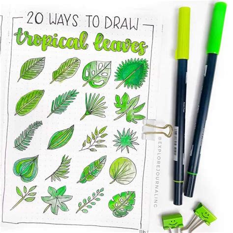 60 Amazing Doodle How Tos For Your Bullet Journal My Inner
