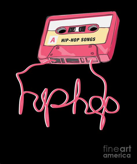 cassette tape hip hop hipster digital art by thomas larch
