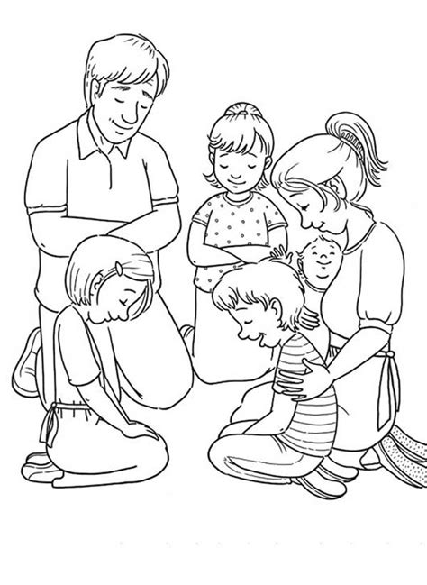 Jesus Praying Coloring Page at GetColorings.com | Free printable