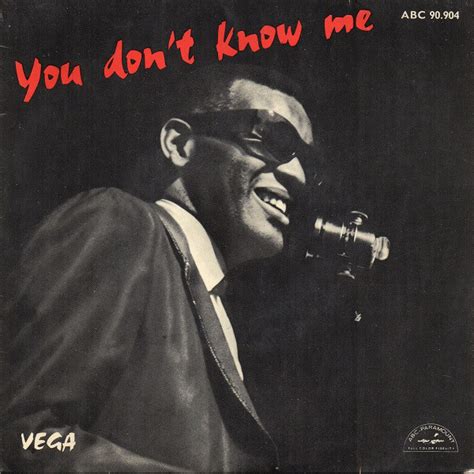Ray Charles You Dont Know Me Releases Discogs