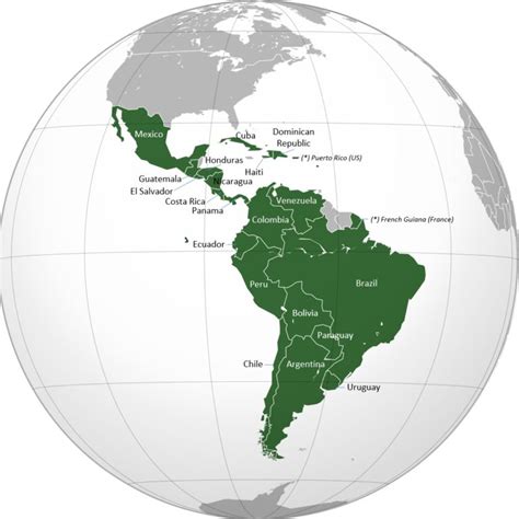 Latin American Countries And Their Capitals Learner Trip