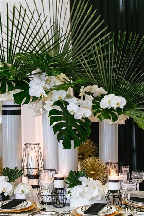 20 tropical wedding centerpieces you ll love emmalovesweddings