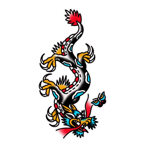 Discover more posts about american traditional tattoo. American traditional dragon Hoody by Ozzyink - Unisex ...