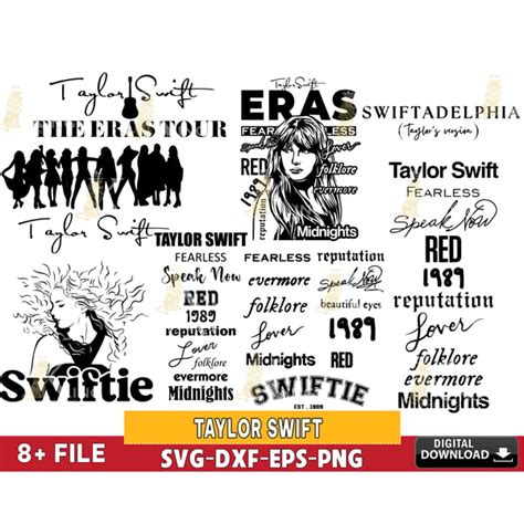 Taylor Swift Svg Midnights Album Swiftie Merch T Swift Inspire