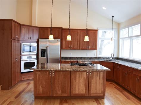 High quality cherry solid wood kitchen cabinets home furniture. Light Cherry Kitchen Cabinets - Home Furniture Design