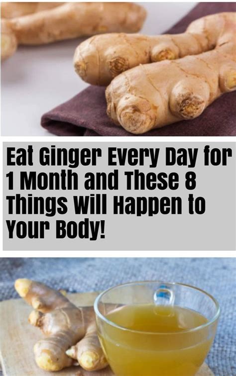 Eat Ginger Every Day For 1 Month And These 8 Things Will Happen To Your