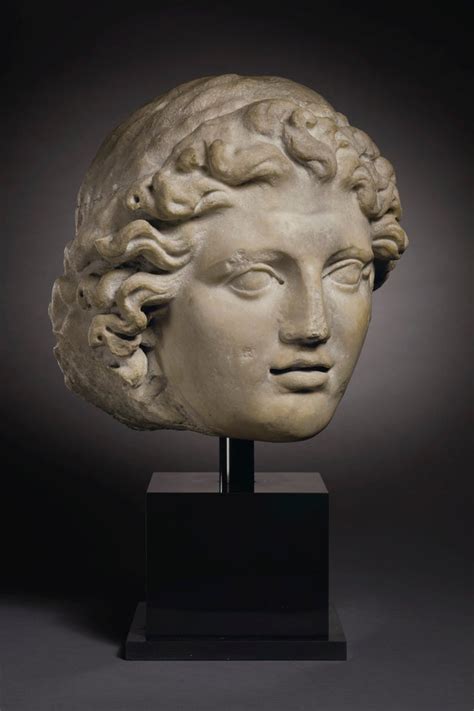 Roman Marble Bust Of Alexander The Great From 2 3ad 2133x3200 R