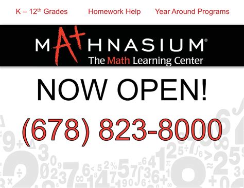 Mathnasium Opens New After School Math Learning Center In Suwanee