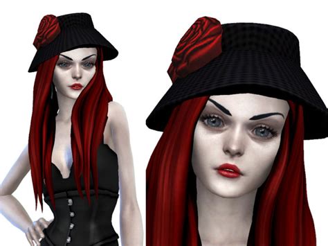 The Sims Resource Dahlia Hat