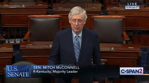 Senate Majority Leader Mitch Mcconnell Agrees To Election Security