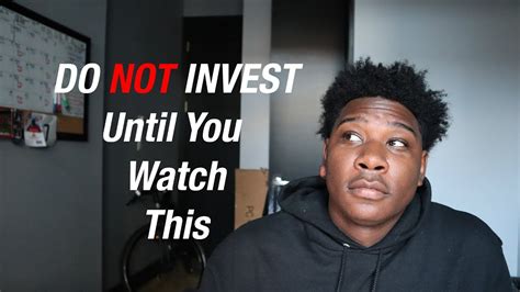 Do Not Invest In The Stock Market Until You Watch This Youtube